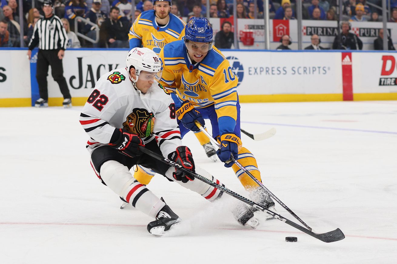 Chicago Blackhawks v St Louis Blues