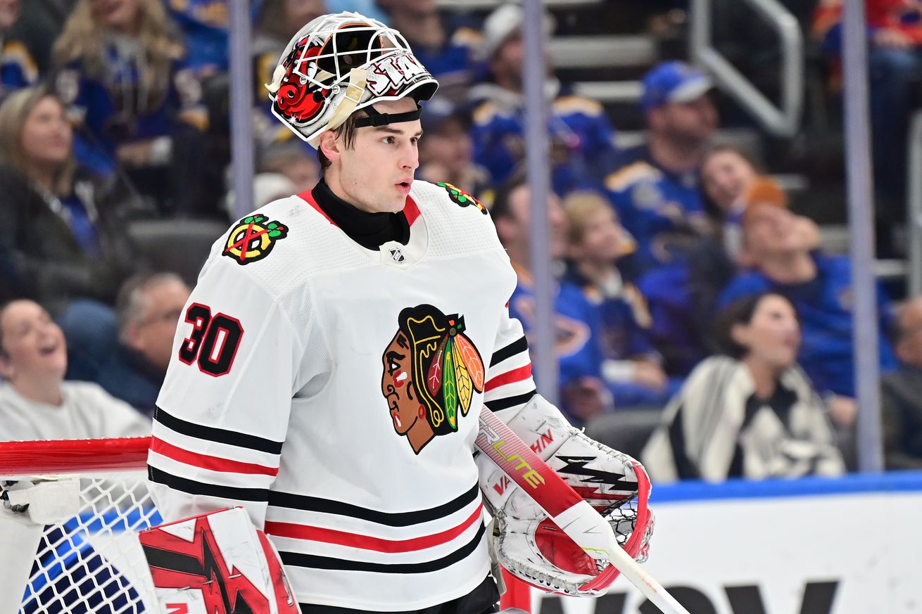 NHL: JAN 21 Blackhawks at Blues