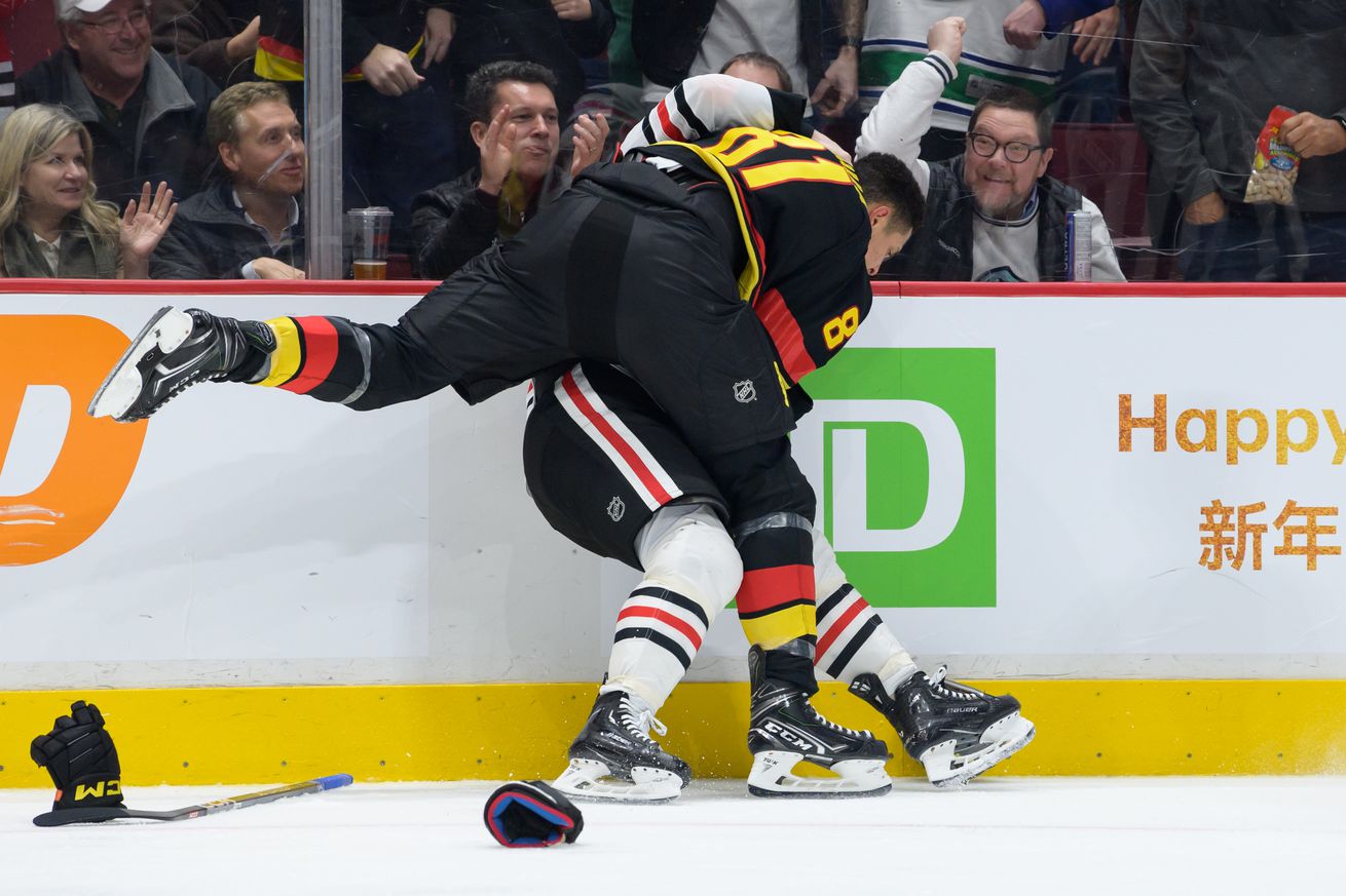 Chicago Blackhawks v Vancouver Canucks