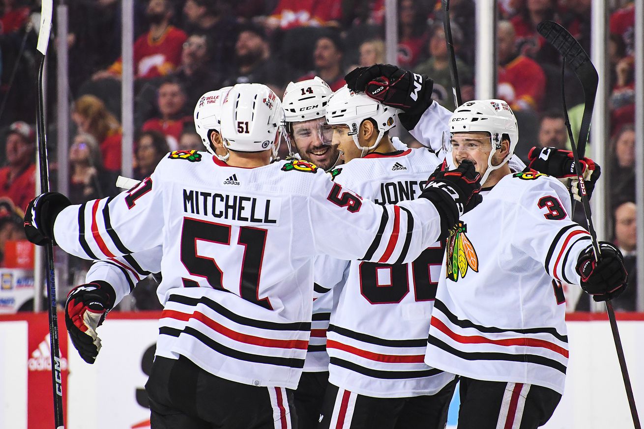Chicago Blackhawks v Calgary Flames