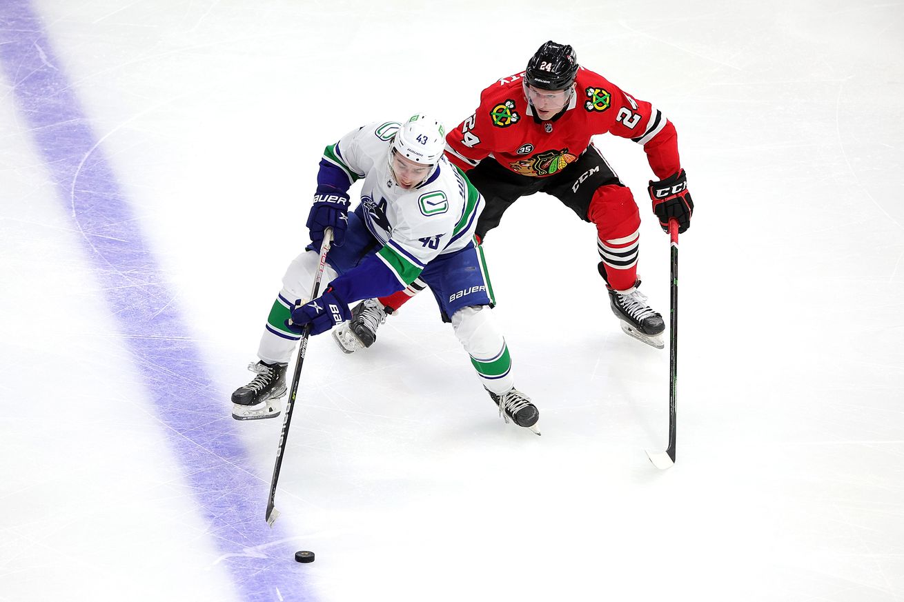 Vancouver Canucks v Chicago Blackhawks