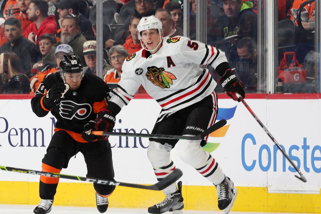Chicago Blackhawks v Philadelphia Flyers