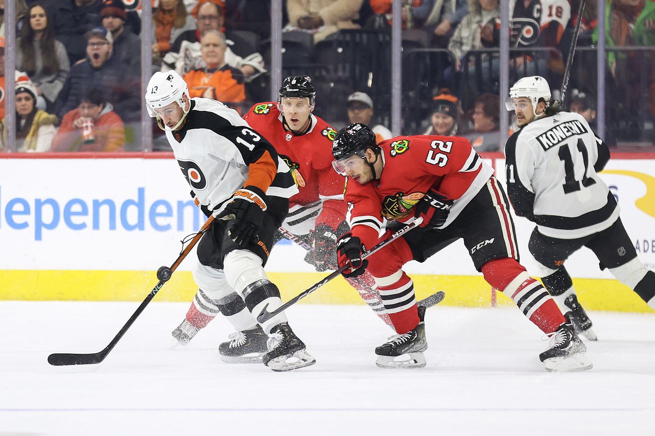 Chicago Blackhawks v Philadelphia Flyers