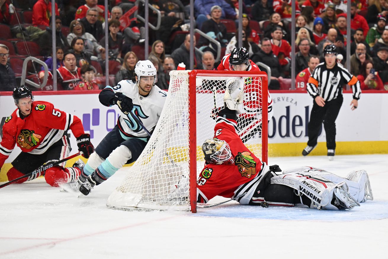 NHL: Seattle Kraken at Chicago Blackhawks