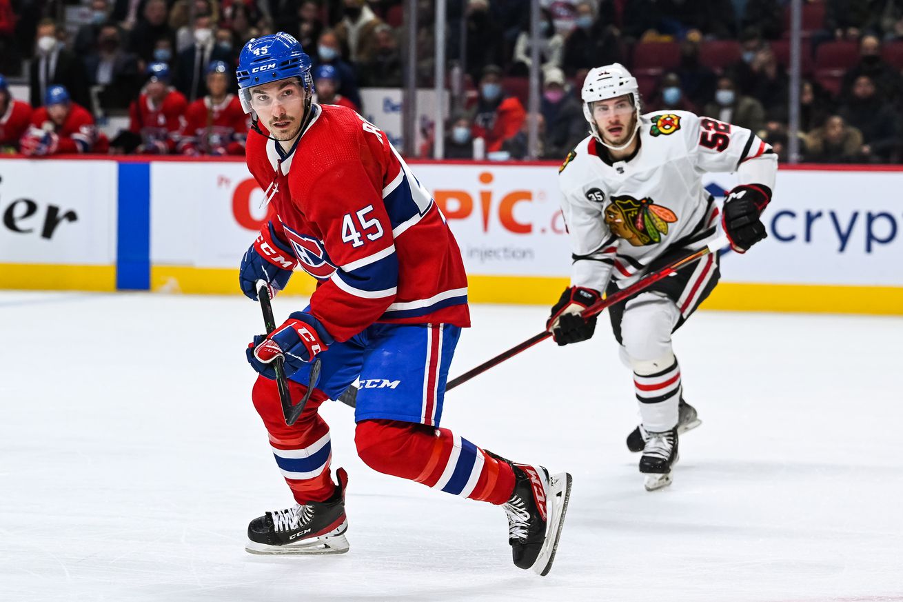 NHL: DEC 09 Blackhawks at Canadiens