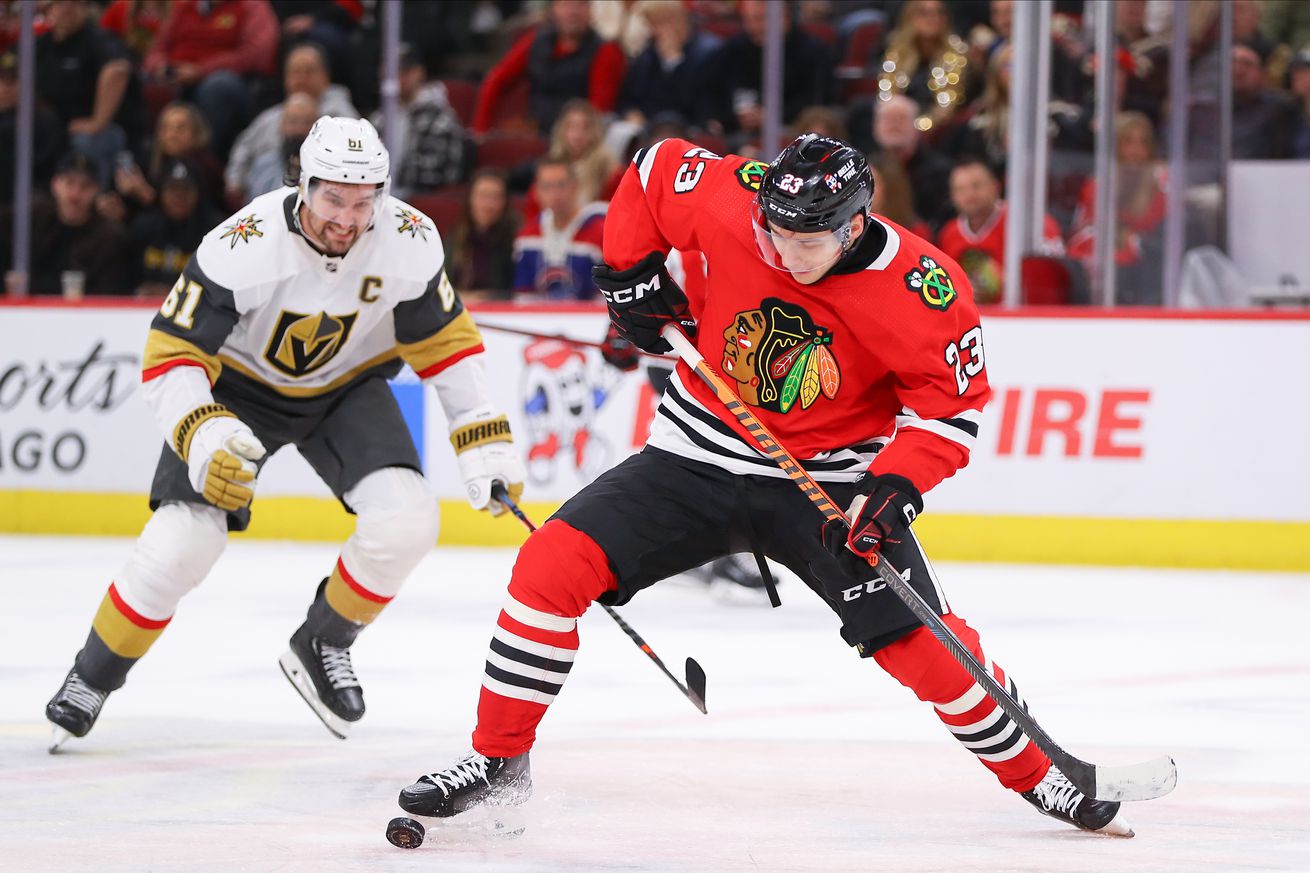 NHL: DEC 15 Golden Knights at Blackhawks