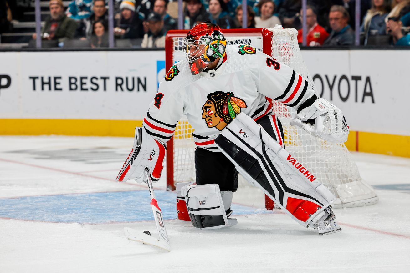 NHL: FEB 25 Blackhawks at Sharks