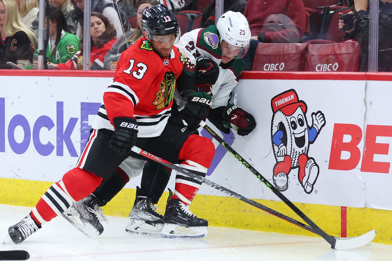 Arizona Coyotes v Chicago Blackhawks