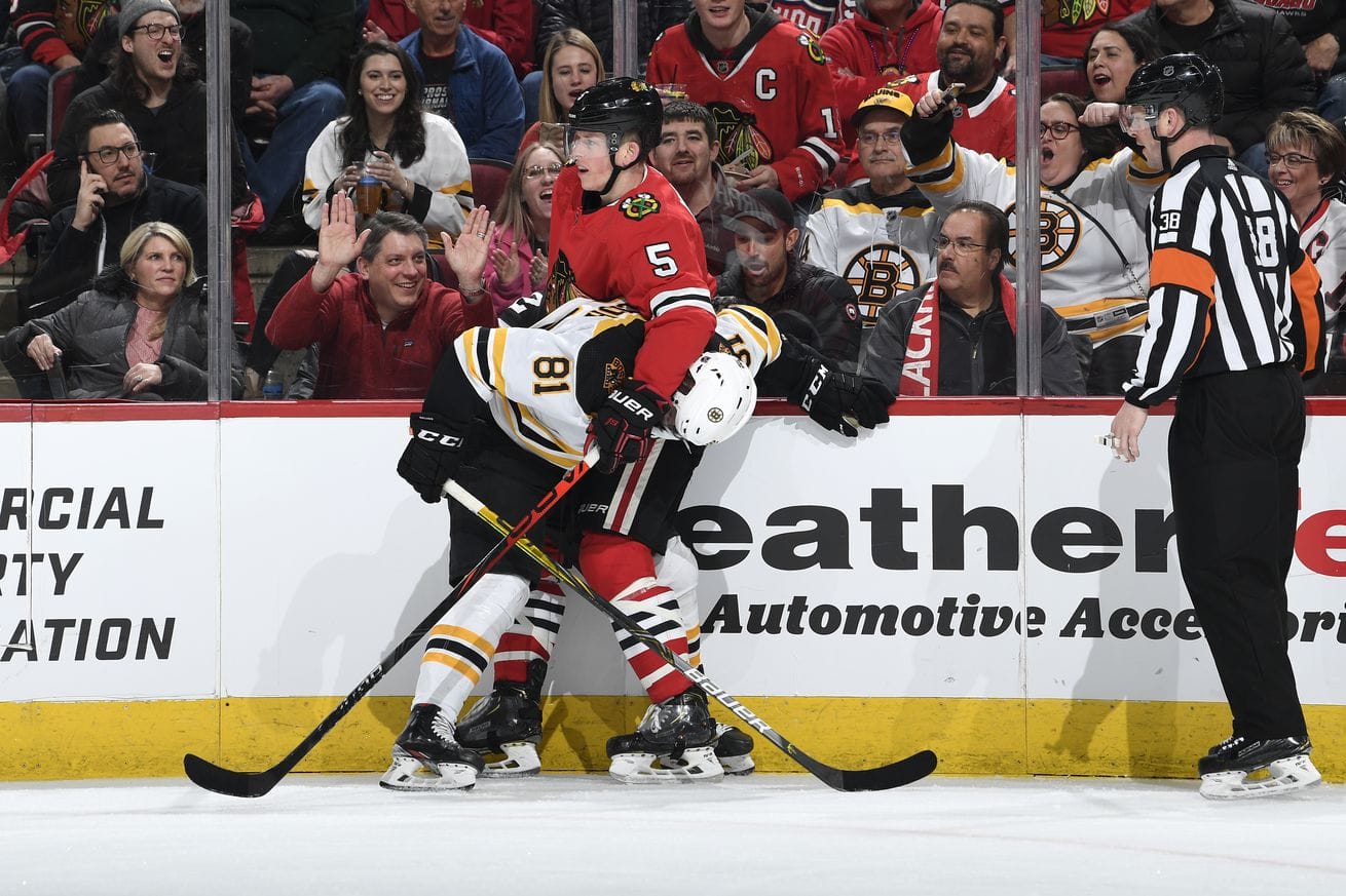 Boston Bruins v Chicago Blackhawks