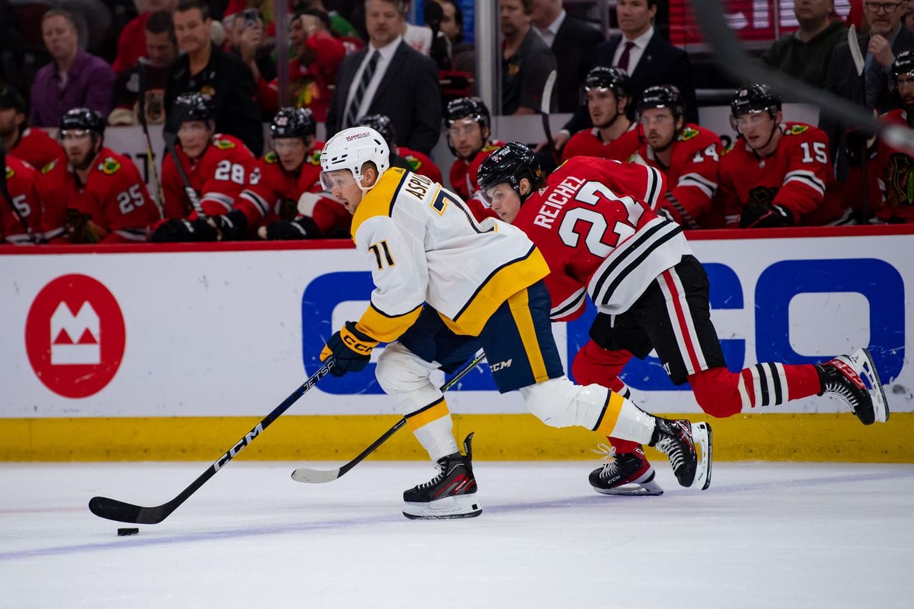 NHL: MAR 04 Predators at Blackhawks