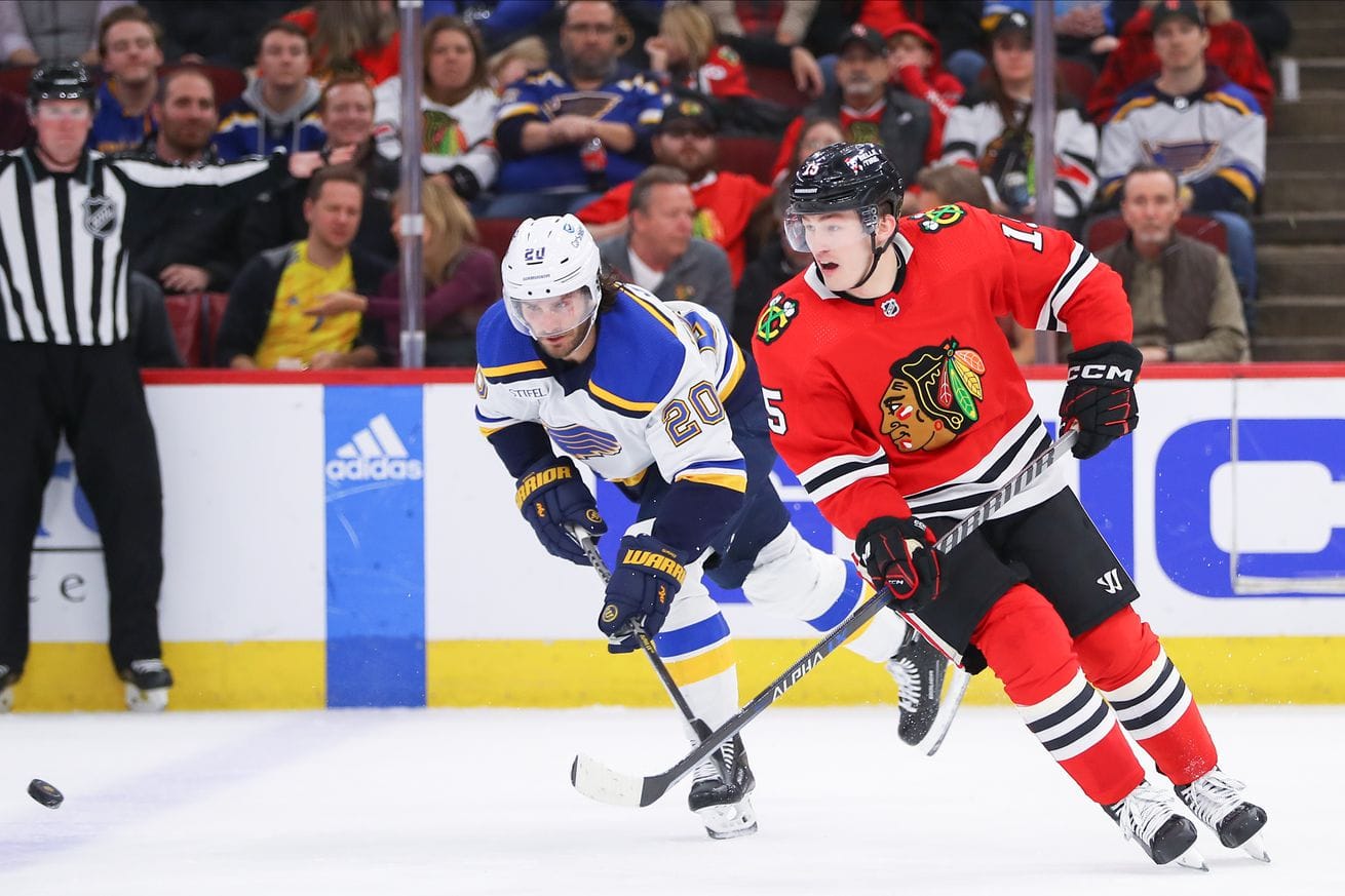 NHL: MAR 30 Blues at Blackhawks