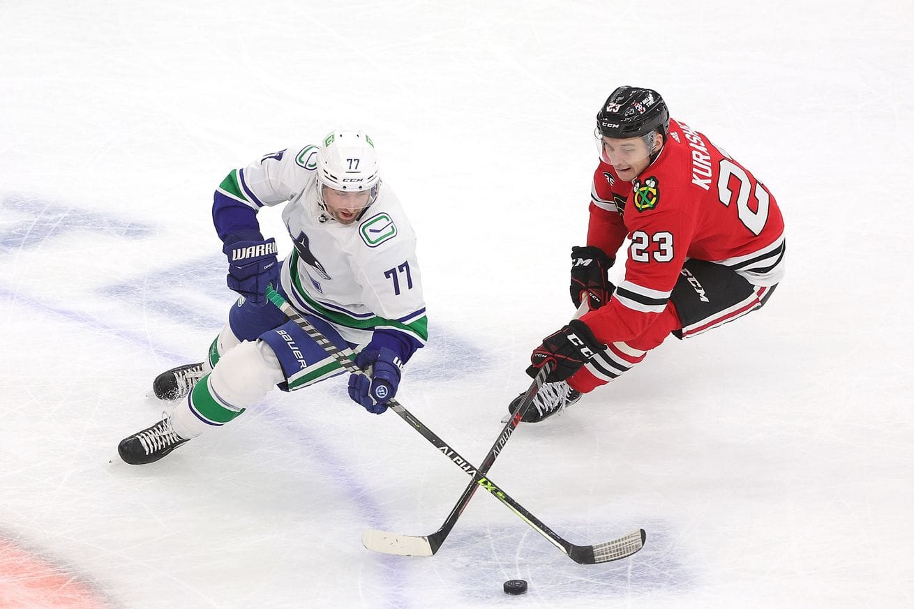 Vancouver Canucks v Chicago Blackhawks