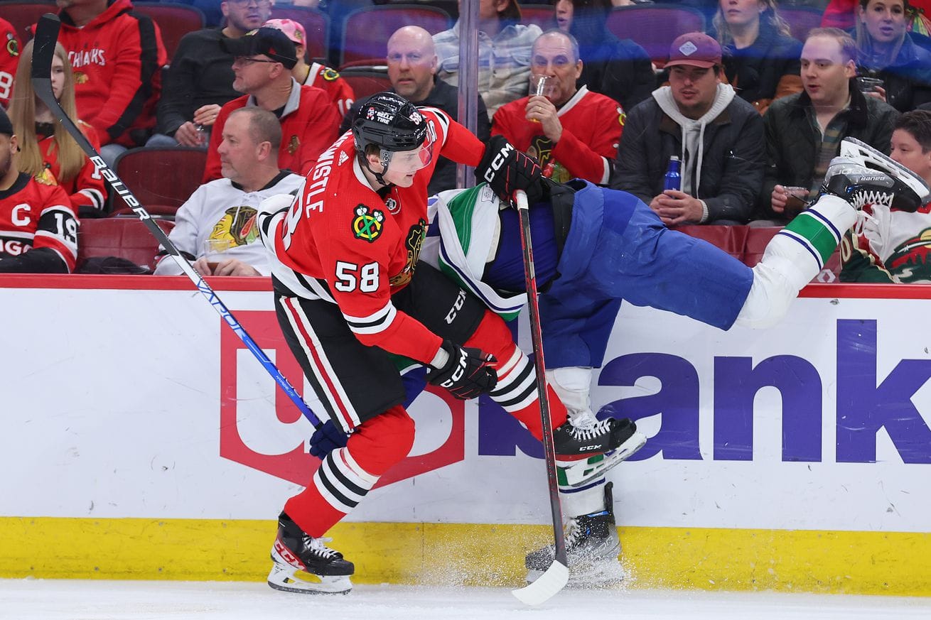 Vancouver Canucks v Chicago Blackhawks