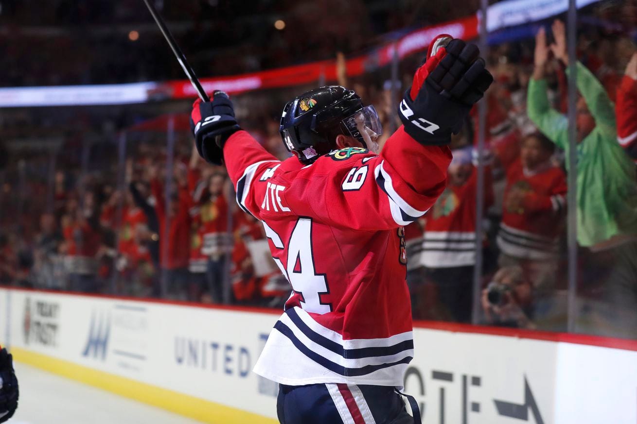 NHL: NOV 01 Flames at Blackhawks