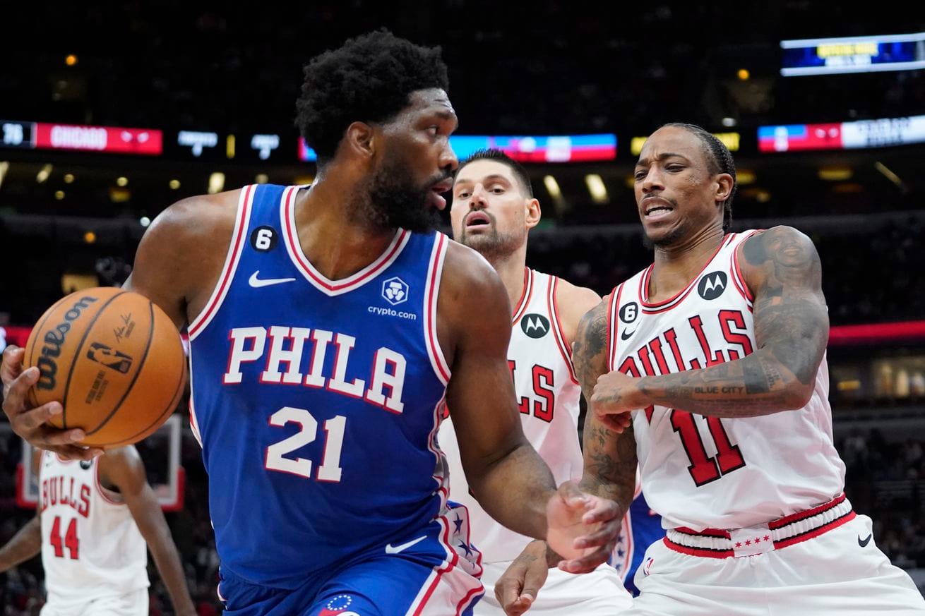 NBA: Philadelphia 76ers at Chicago Bulls