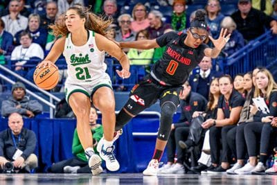 NCAA Womens Basketball: Maryland at Notre Dame