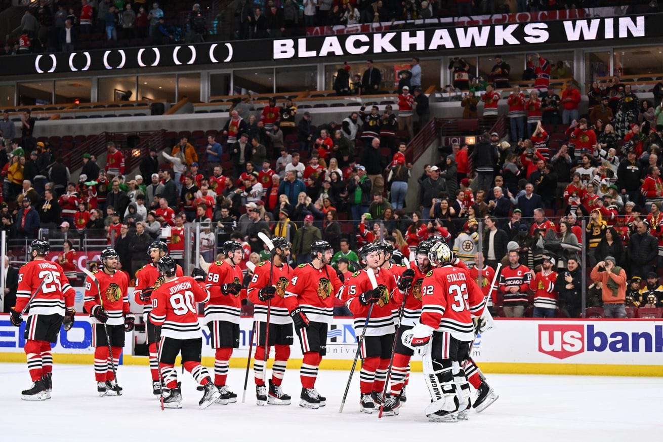 NHL: Boston Bruins at Chicago Blackhawks