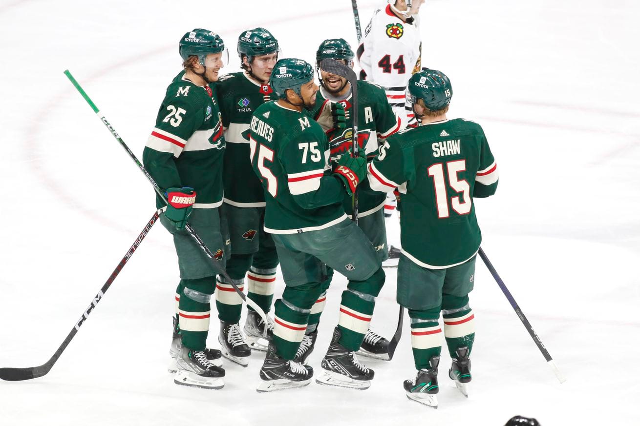 NHL: Chicago Blackhawks at Minnesota Wild