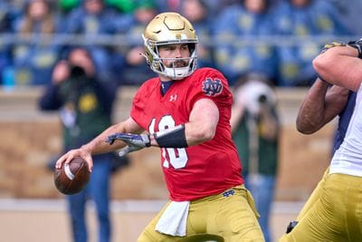 COLLEGE FOOTBALL: APR 22 Notre Dame Blue-Gold Game