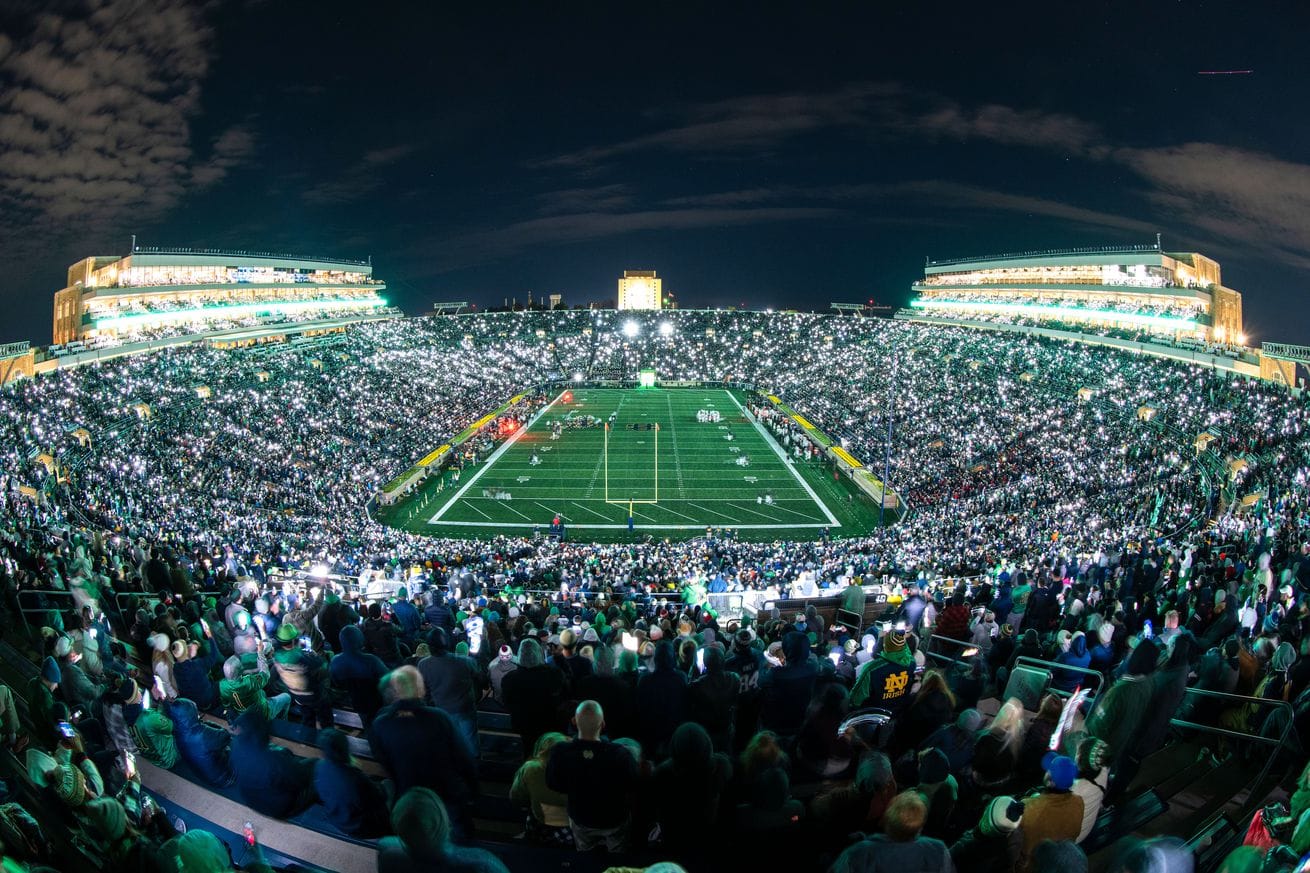 NCAA Football: Stanford at Notre Dame