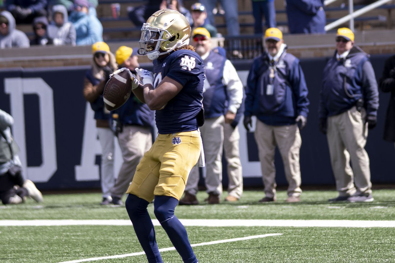COLLEGE FOOTBALL: APR 20 Notre Dame Spring Game