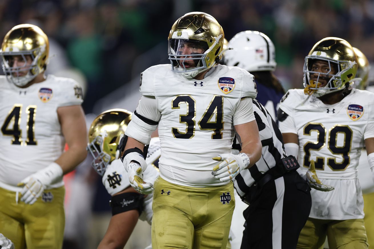 COLLEGE FOOTBALL: JAN 09 CFP Semifinal Capital One Orange Bowl - Notre Dame vs Penn State