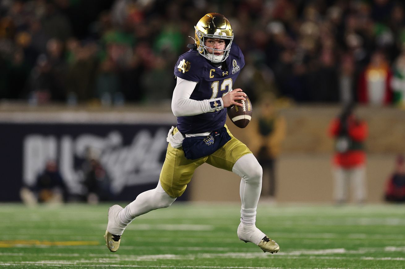 Indiana v Notre Dame - Playoff First Round