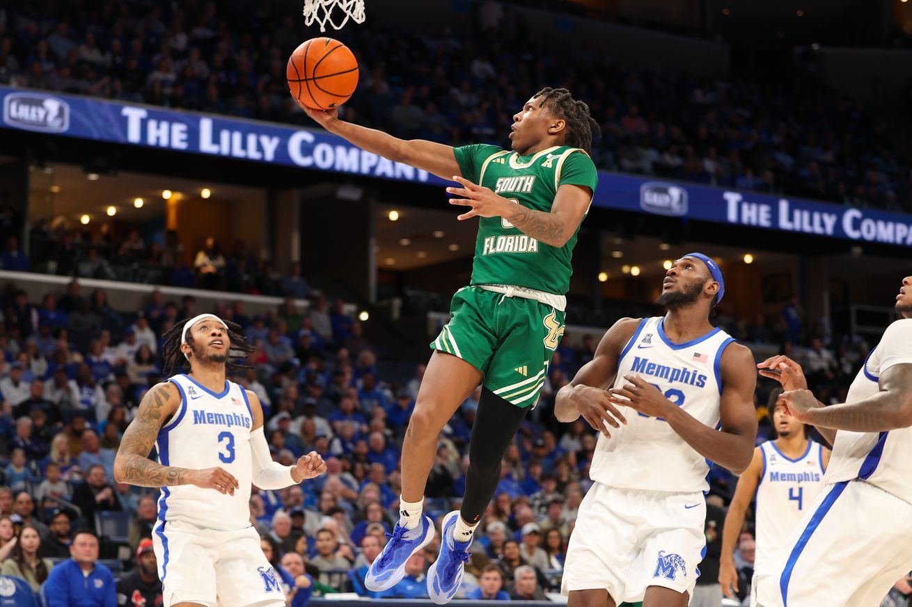 NCAA Basketball: South Florida at Memphis