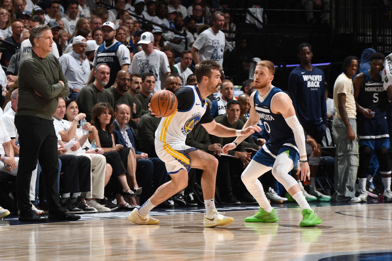 2025 NBA Playoffs - Golden State Warriors v Minnesota Timberwolves - Game 5