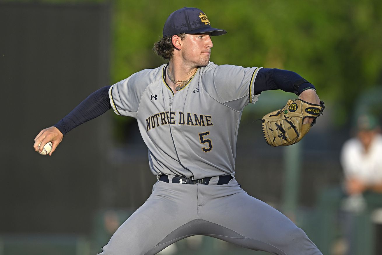 COLLEGE BASEBALL: MAY 16 Notre Dame at Miami