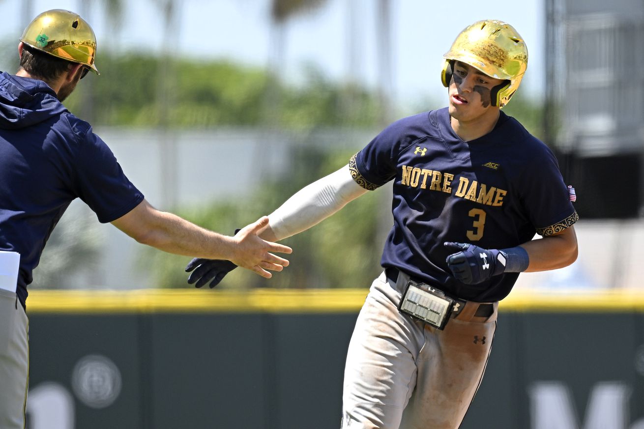 COLLEGE BASEBALL: MAY 17 Notre Dame at Miami