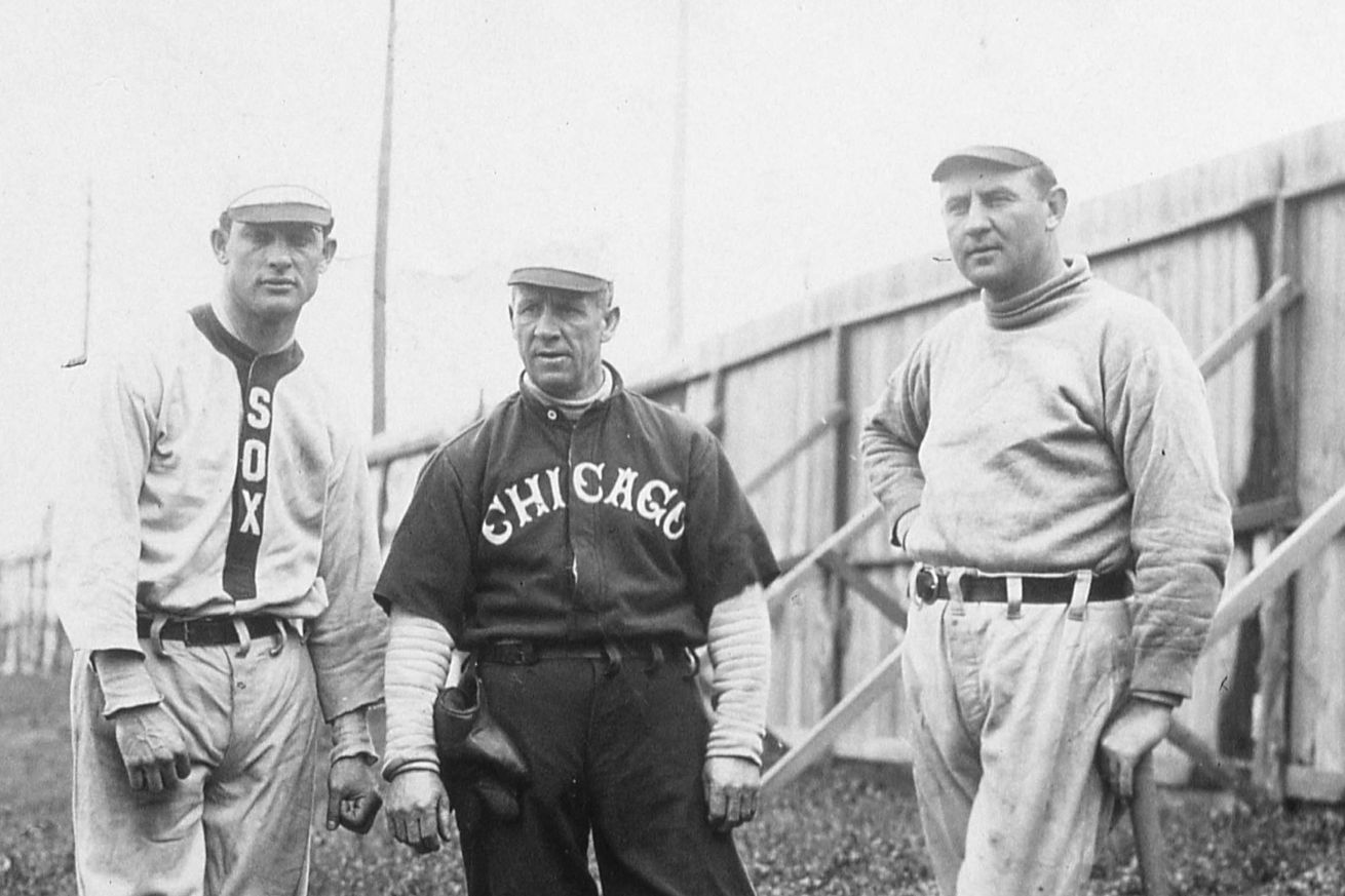 Ed Walsh Kid Gleason Jimmy Callahan 1912