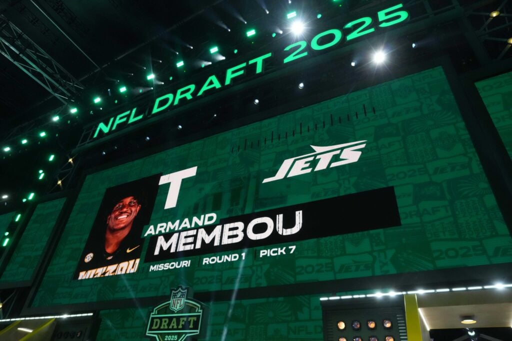 Armand Membou, offensive tackle, New York Jets