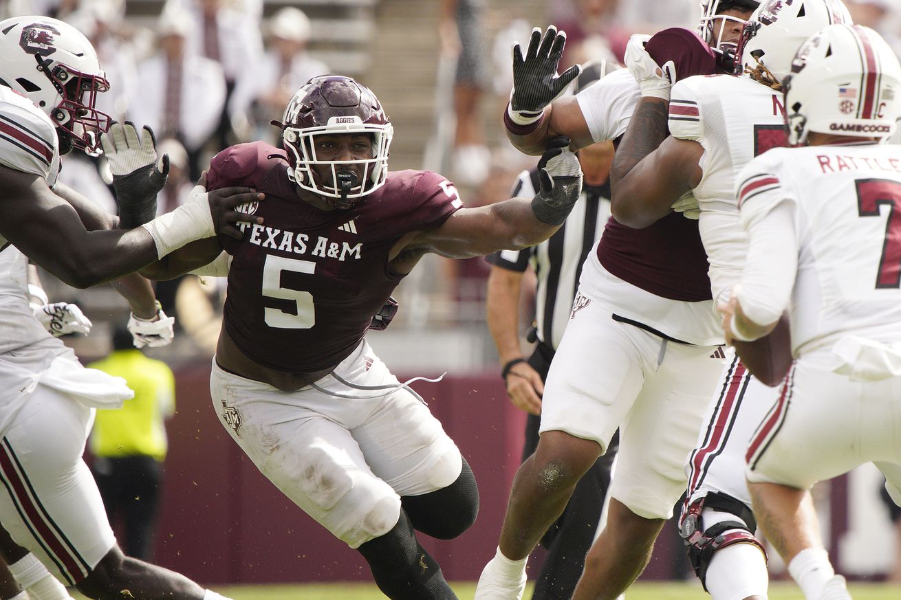 NCAA Football: South Carolina at Texas A&M