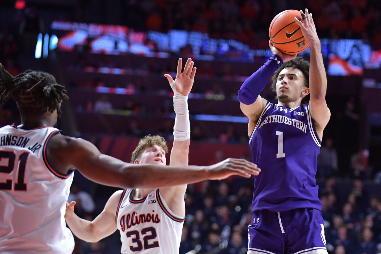NCAA Basketball: Northwestern at Illinois