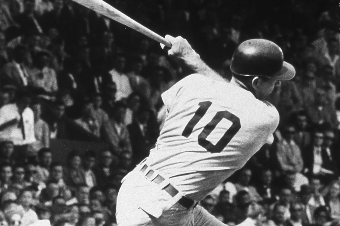 Sherm Lollar At Bat