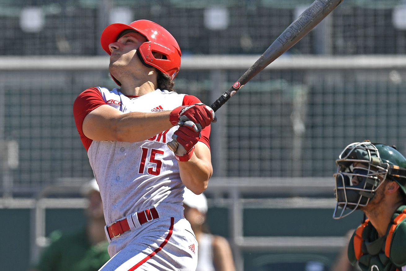 COLLEGE BASEBALL: MAR 12 NC State at Miami