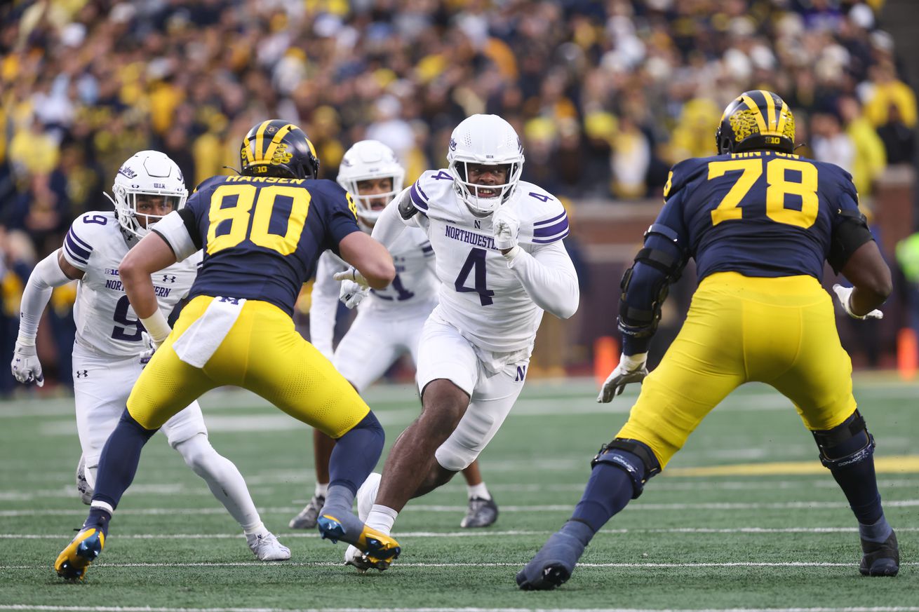 COLLEGE FOOTBALL: NOV 23 Northwestern at Michigan