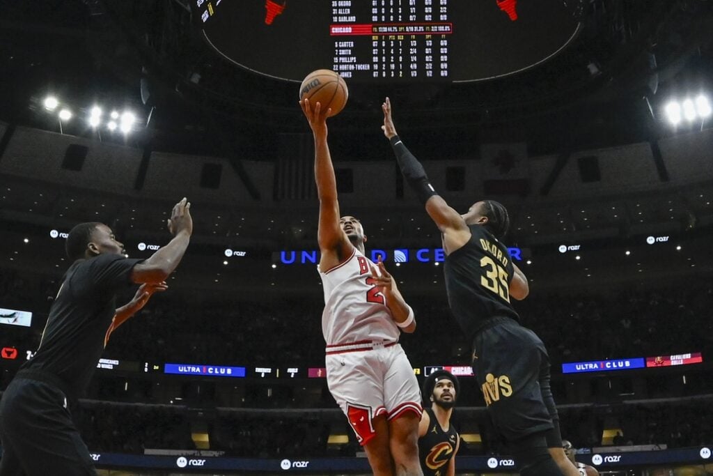 Isaac Okoro joins the Bulls in the Lonzo Ball trade