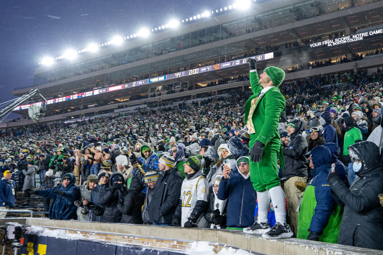 NCAA Football: Boston College at Notre Dame