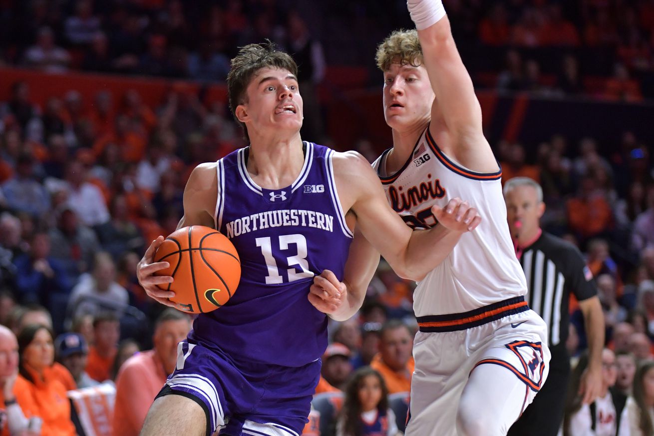 NCAA Basketball: Northwestern at Illinois