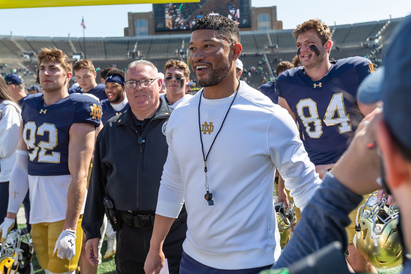 NCAA Football: Notre Dame Blue-Gold Spring Game