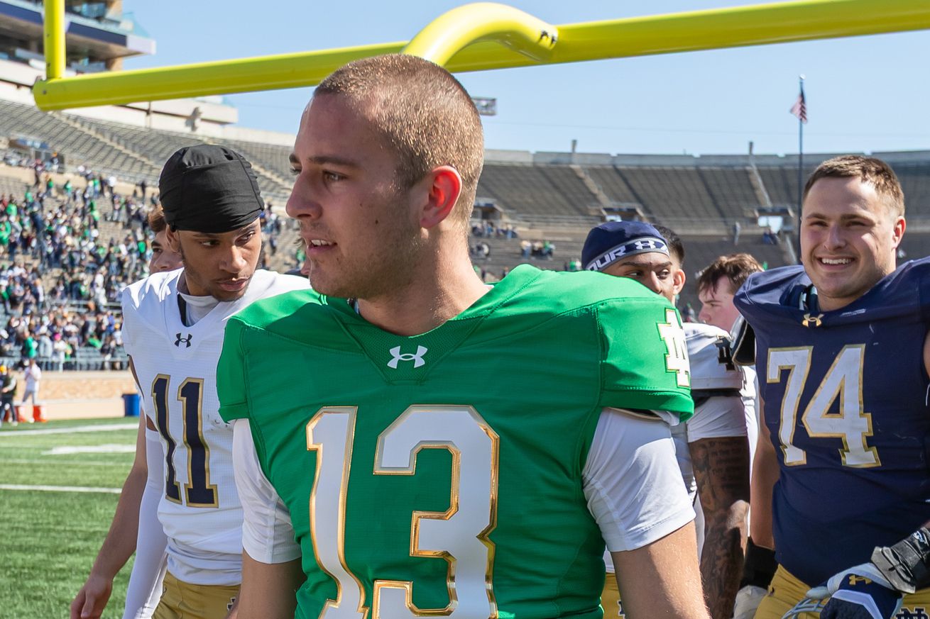 NCAA Football: Notre Dame Blue-Gold Spring Game