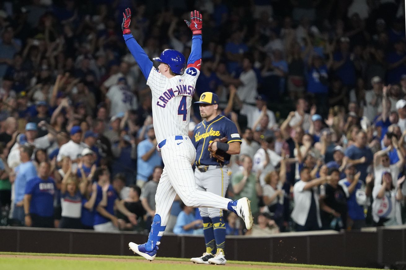 MLB: Milwaukee Brewers at Chicago Cubs