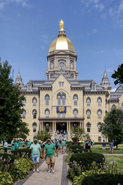 COLLEGE FOOTBALL: SEP 17 Cal at Notre Dame