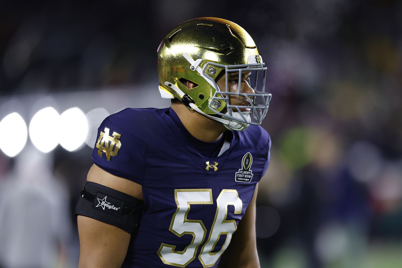 COLLEGE FOOTBALL: DEC 20 CFP First-Round - Indiana at Notre Dame
