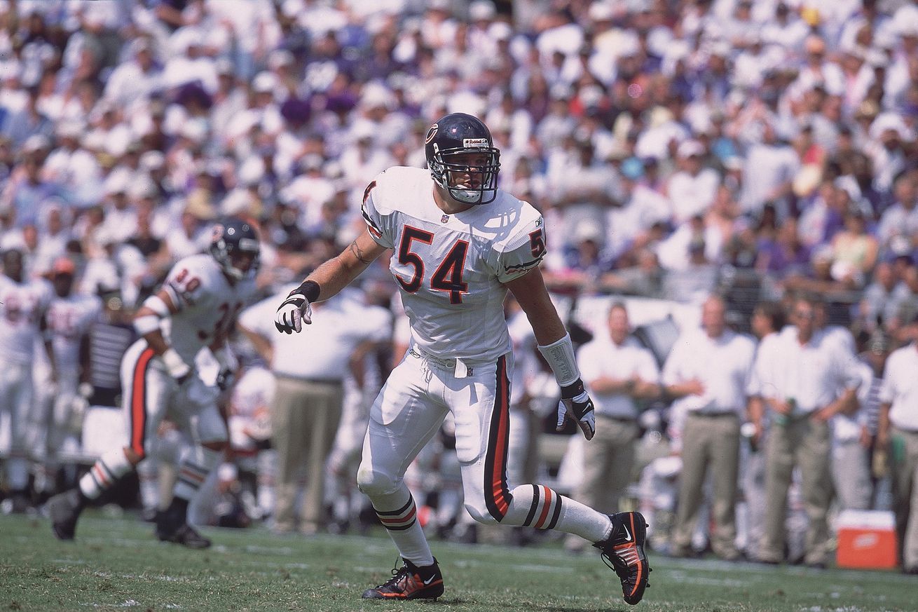 Chicago Bears Brian Urlacher...