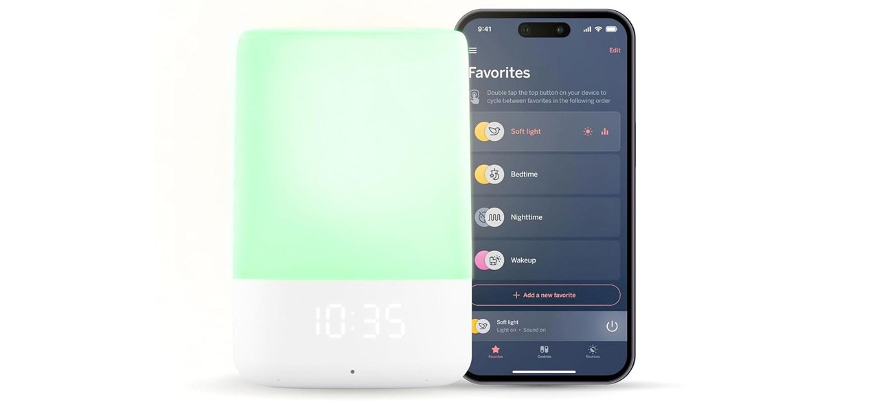 Nanit Sound and Light Smart Baby Night Light and Sound Machine
