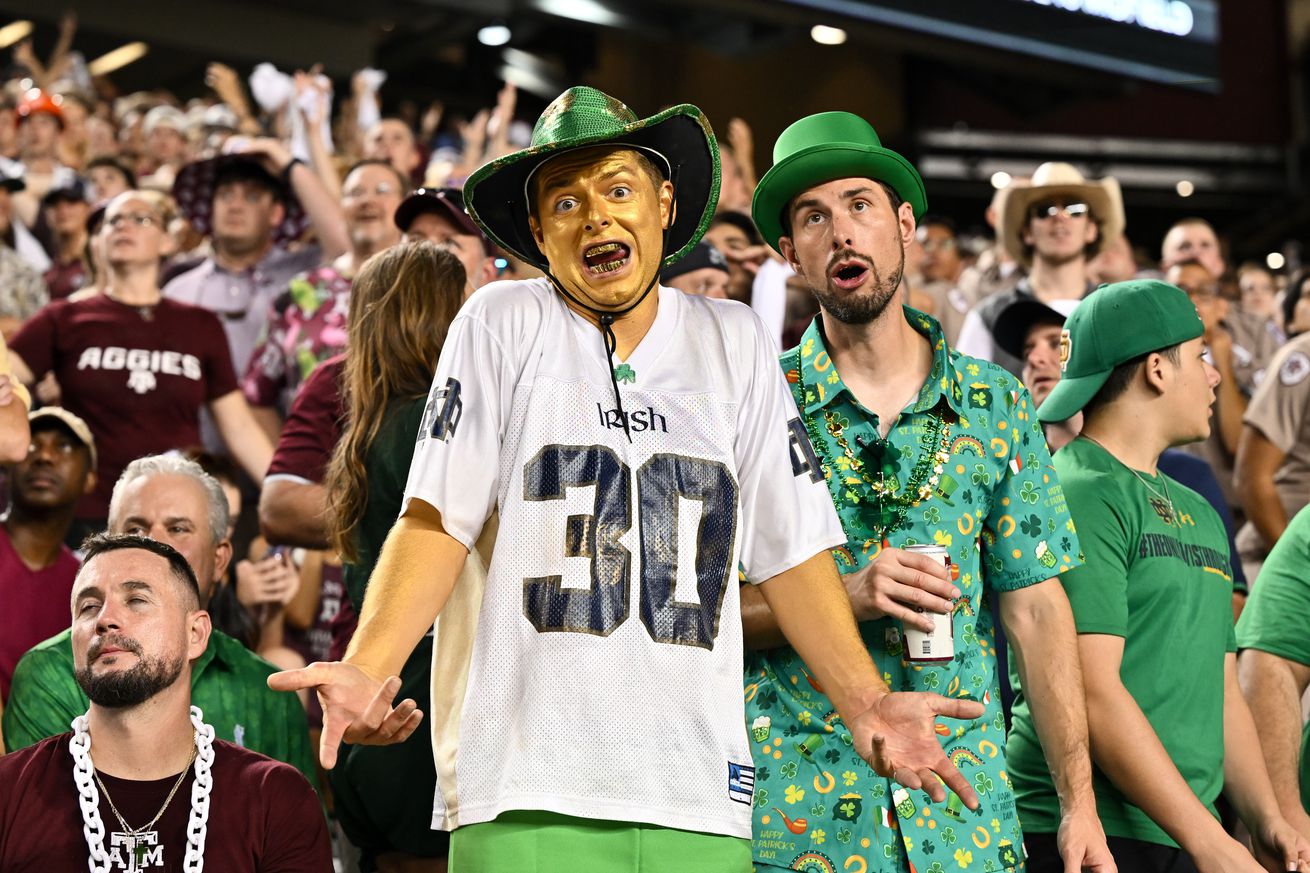 NCAA Football: Notre Dame at Texas A&M