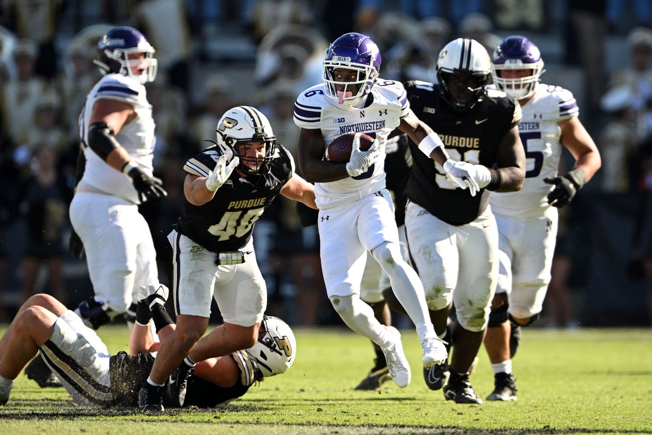 NCAA Football: Northwestern at Purdue